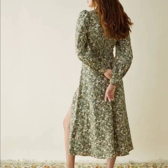 Reformation  Anton Linen Dress   100% linen  size 6 - Picture 4 of 10